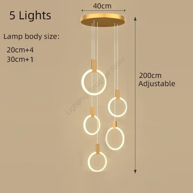 Modern Bubble Crystal LED Pendant Light with Aluminum Body and Remote Control Dimming
