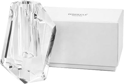 ✨💎 Crystal Faceted Decorative Centerpiece Ornament |Sparkling Home Decor Accent ✨🌿