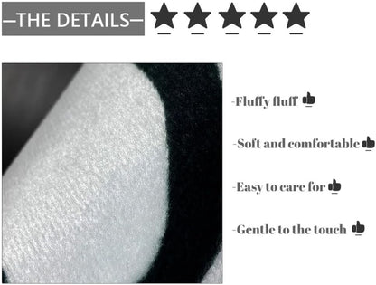 Ultra Soft Plush Area Rug with Non-Slip Backing and High-Density Cushion Layer
