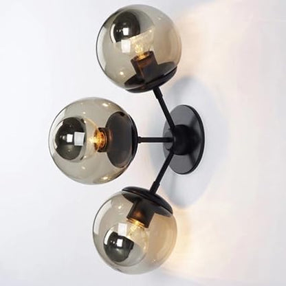 GlowNest 3-Light Wall Sconce Set ✨💡 | Modern Creative Ambient Lighting 🌙🔥