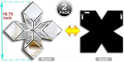 💎 Crushed Diamond Wall Decor ✨ | Luxury Sparkle Decorative Panel 🏡💫