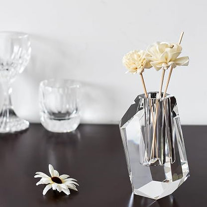 ✨💎 Crystal Faceted Decorative Centerpiece Ornament |Sparkling Home Decor Accent ✨🌿