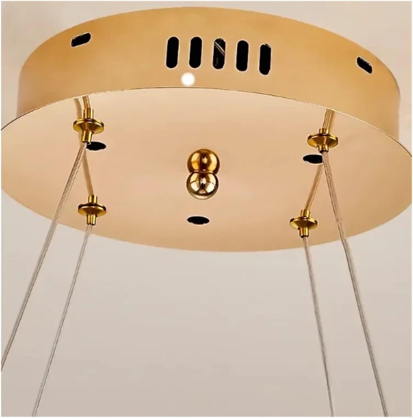 Modern Luxury LED Ceiling Chandelier with Adjustable Height and Energy Efficient Lighting