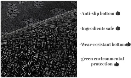 Ultra Soft Plush Area Rug with Non-Slip Backing and High-Density Cushion Layer