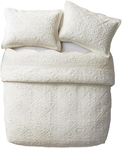 🛏️✨ Elegant Quilted Bedspread Set | Soft Cozy Bedding Decor 🏡💫