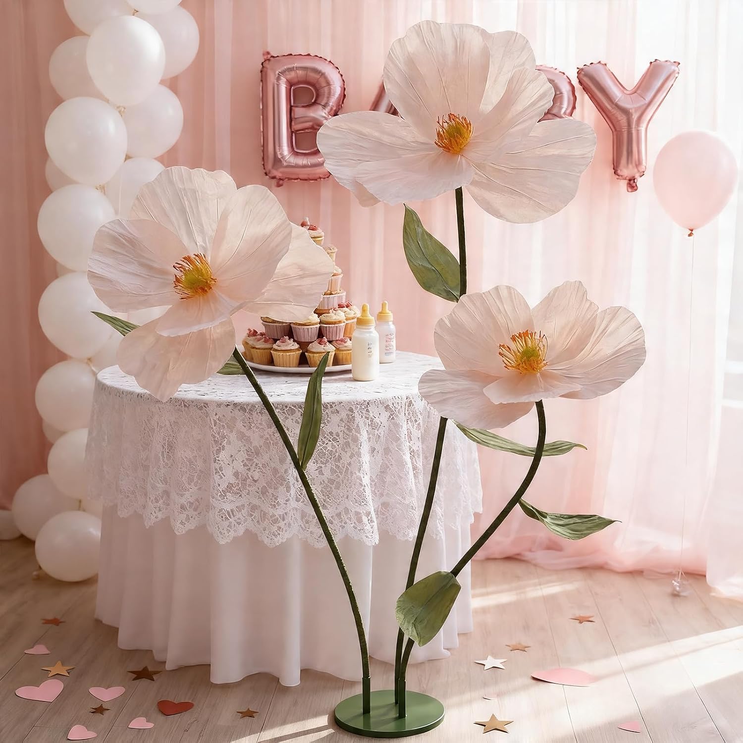 🍾✨ Artificial Champagne Bottle Decor Set | Luxury Party Display Props 🏡💫