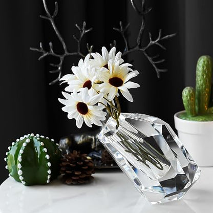 ✨💎 Crystal Faceted Decorative Centerpiece Ornament |Sparkling Home Decor Accent ✨🌿