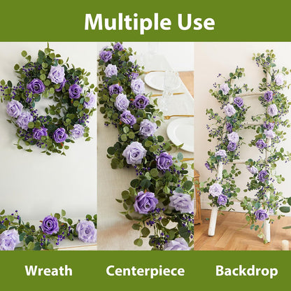 🌿 Artificial Eucalyptus & Gypsophila Bouquet 💐✨ | Realistic Faux Greenery Home Decor 🏡💫