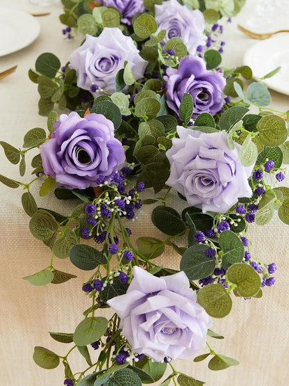 🌿 Artificial Eucalyptus & Gypsophila Bouquet 💐✨ | Realistic Faux Greenery Home Decor 🏡💫