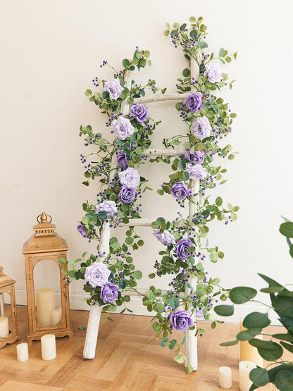 🌿 Artificial Eucalyptus & Gypsophila Bouquet 💐✨ | Realistic Faux Greenery Home Decor 🏡💫