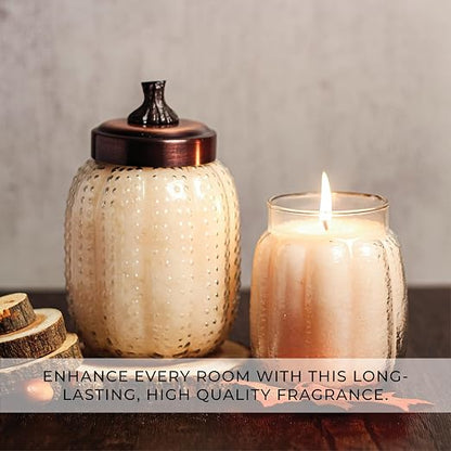 🎃 Pumpkin Scented Candle 🕯️✨ | Cozy Fall Home Fragrance 🍂🏡